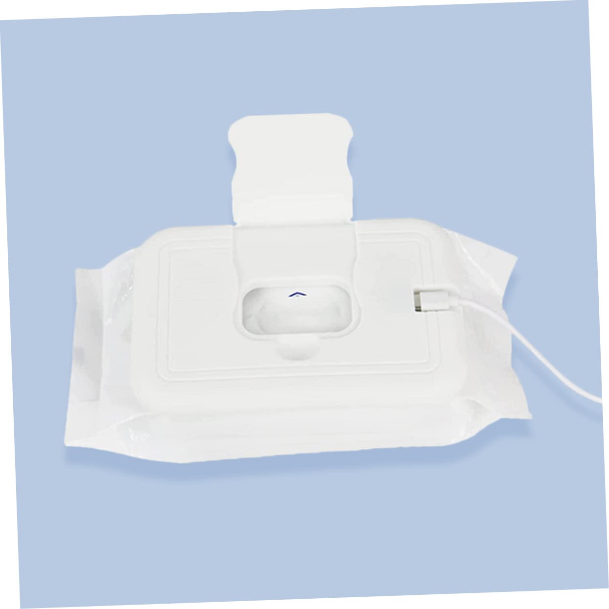 Milisten Wet Wipes Warmer Portable Tissue Warmer for Travel Car Sensitive Skin Wet Tissue Dispenser