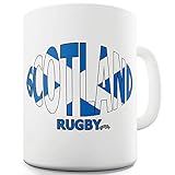 NA Twisted Envy Schottland Rugby Ball Flagge Keramikbecher
