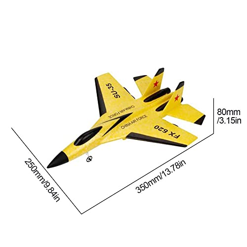 HEBXMF Drone Toy Remote Control Fighter Jet Rc Plane Ready to Fly Rc Planes for Adults, One Key Stunts Rc Airplane, High Speed Rc Airplane, Hobby Rc Jet Plane