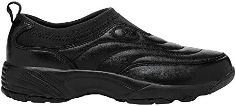 Propét Womens W3851 Wash & Wear Slip-on Ii Slip Resistant Sneaker Walking Shoe, Sr Black, 10.5 Wide US | Image 3