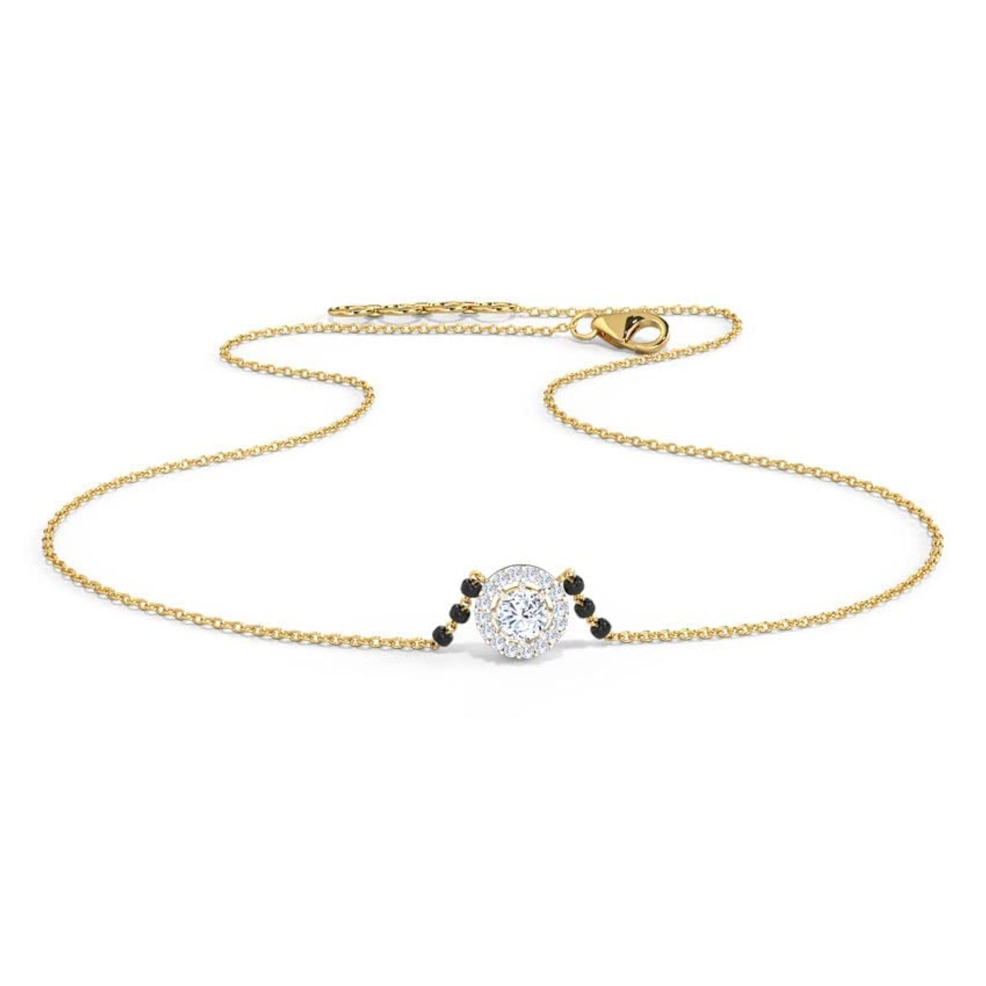 American Diamond Traditional Short Mangalsutra