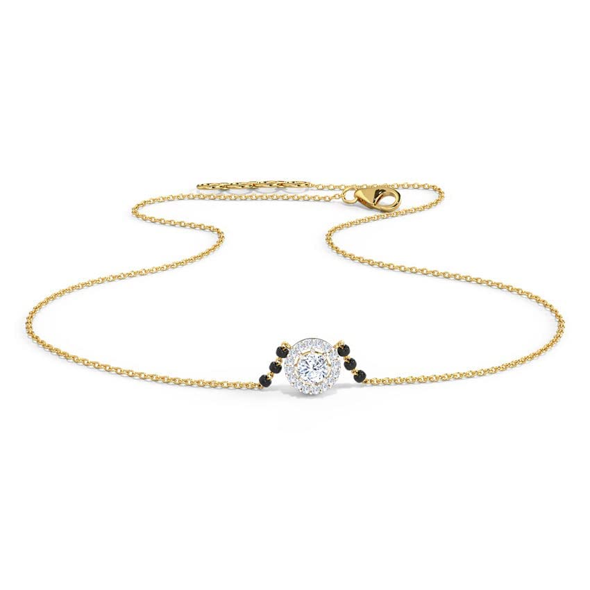 American Diamond Traditional Short Mangalsutra