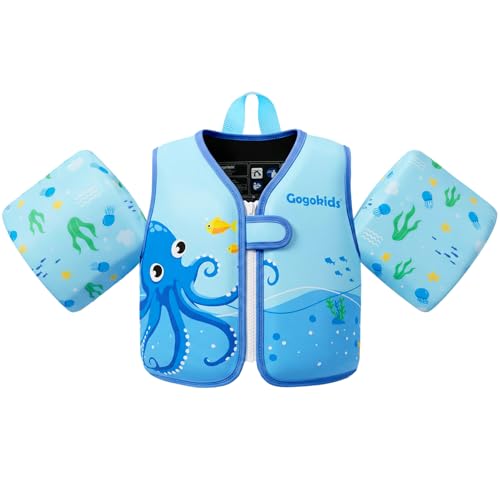 Image of Gogokids Puddle Float Jumper 33-66 Pounds, Toddler Swim Vest Kids Floaties