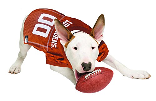 Image of Pets First Collegiate Texas Longhorns Dog Mesh Jersey, X-Small