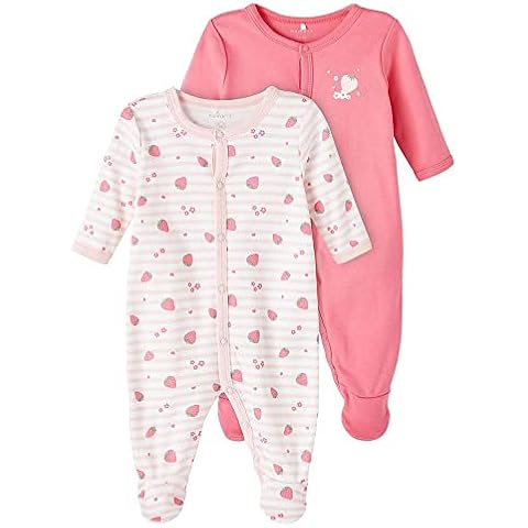 NAME IT Girls' Camellia Rose Sleepsuit Cover