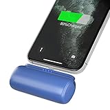 Ventaja segura y de alta calidad: este mini banco portátil de 5500 mAh y diseño de seguridad integrado. Puede detectar y cambiar automáticamente la corriente de carga dependiendo de los diferentes dispositivos para proteger sus dispositivos de sobrecarga, descarga profunda, sobrecarga, sobrecorriente, cortocircuito, etc. Utiliza el cable tipo C incluido, tu cable original o un tercero certificado.