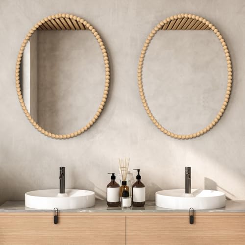 Leinuosen Flexible Molding Trim Peel and Stick for Walls Decorative Bead Pearl DIY Wall Trim for Bathroom Mirror Frame Border Backsplash Ceiling Cabinet TV Wall Edge(Wood,10ft /15 mm) - Image 4