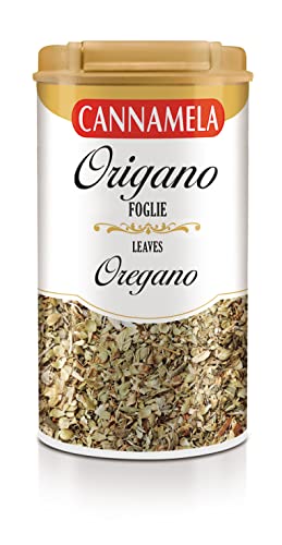 Cannamela, La Dispensa, Origano in Foglie, Confezione da 25g, Ideale per Dare Gusto a Sughi, Insalate e Formaggi Freschi, per Aromatizzare Pizza e Focacce