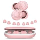 Bouchon D'oreille Pour Dormir, Anti-Bruit 45 dB, Bouchons Réutilisables en Silicone Soupl...