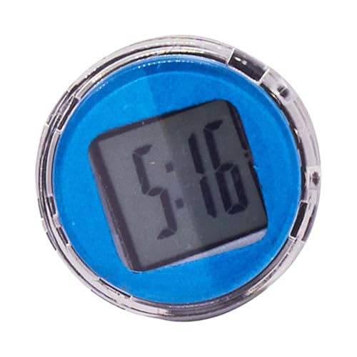 デジタルカークロック スモールベントウォッチ - スティックタッチスクリーン、小型デジタル時計車、車のダッシュボードアクセサリー | 小型ノベルティインテリアカーウォッチ、車両、オフィスデスク装飾用