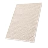 MAGICLULU Feuerfeste Keramische Waben lötplatte für Schmucklöten und Metallverarbeitung Hitzebeständig Robust und Langlebig für Silber Kupferarbeiten Praktische für DIY Schmuckherstellung