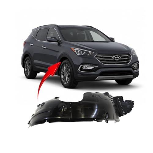 Image of FitParts For Hyundai Santa Fe 2017-2018 Front Right Fender Liner