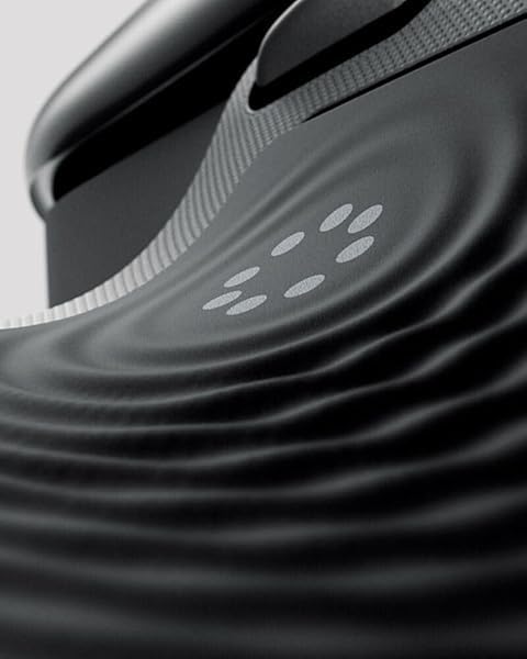 Mouse Wireless Laser, 8000 DPI, Bluetooth 5.1 + RF, USB-C Ricaricabile, 8 Pulsanti Programmabili, Doppia Rotella, Silent Click, Graphite