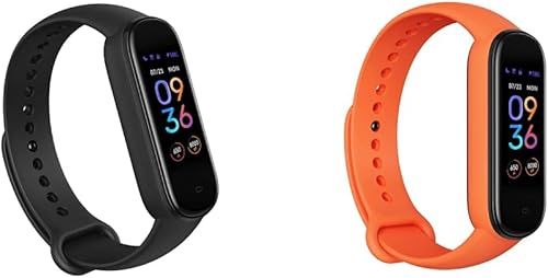 Miniatura 1 de Amazfit Band 5 - Rastreador de actividad física con Alexa incorporado negro y banda 5 con Alexa incorporado duración de batería de 15 días de vida