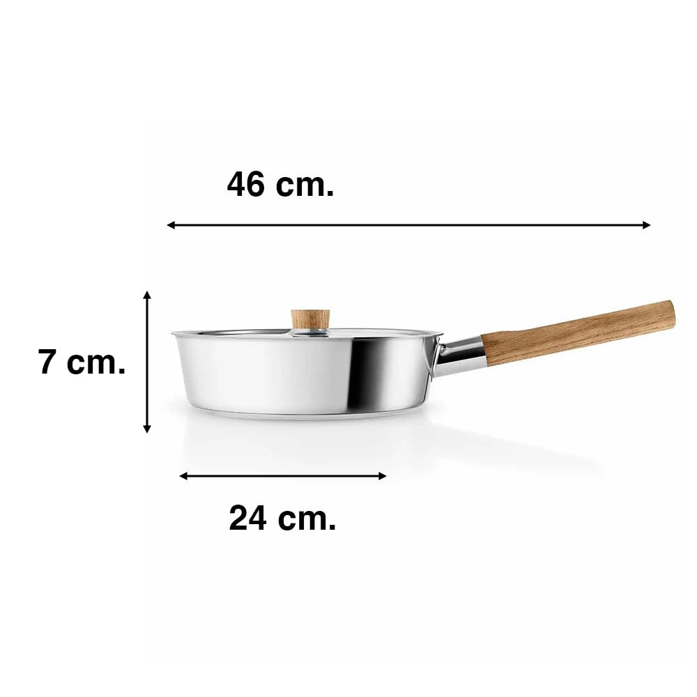 EVA SOLO | Sartén | Cocina nórdica | 24 cm | Diseño danés, funcionalidad y calidad