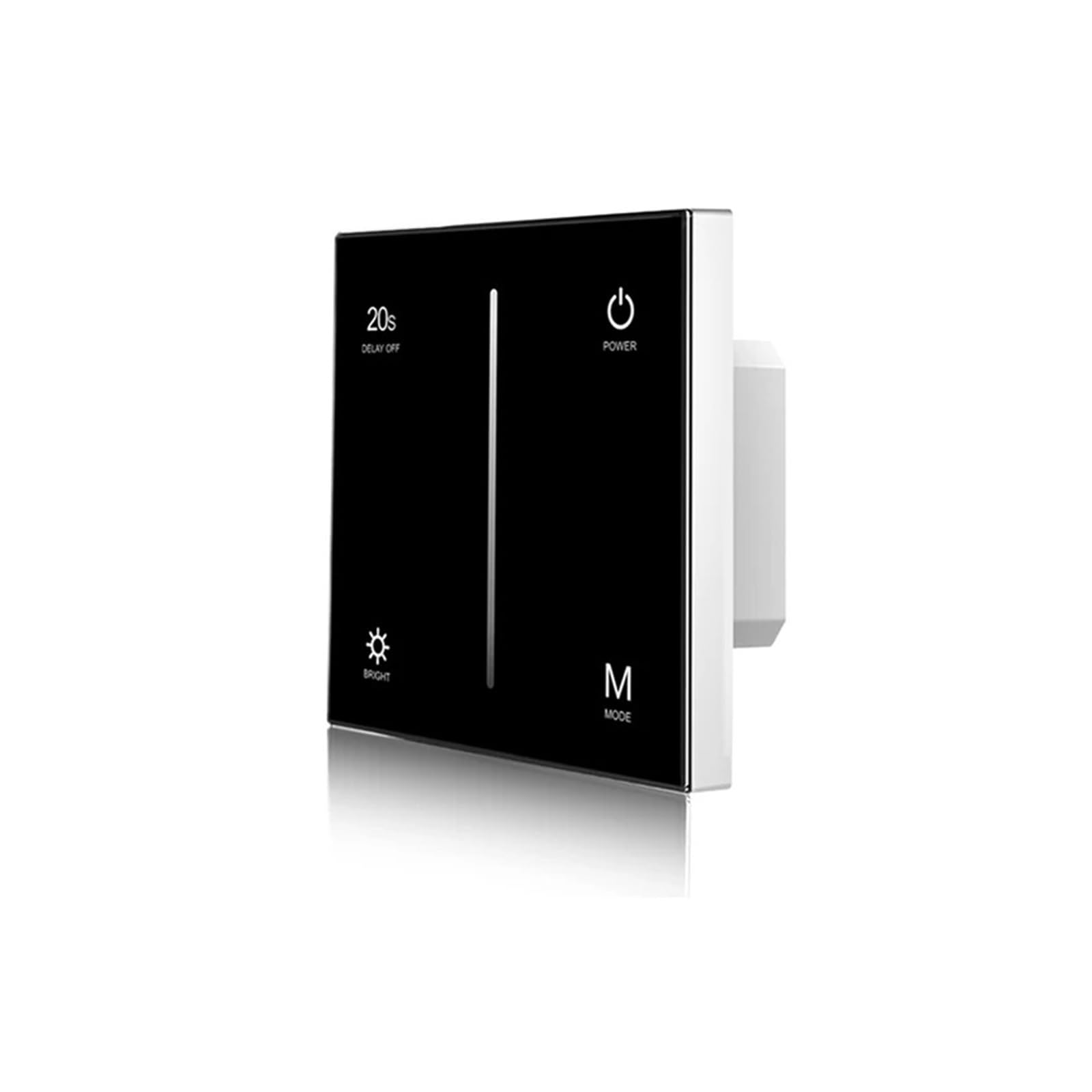 La CA llevada del atenuador 110V-240V entró el regulador rotatorio/del panel táctil de la CA que se arrastraba 2.4G, conveniente for las luces llevadas(S1-T black)