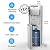 IKT Self Cleaning Bottom Load Water Cooler Dispenser for 3-5 Gallon Bottle Hot Cold and Room Water, Child Safety Lock, Empty Bottle Alert, Silver