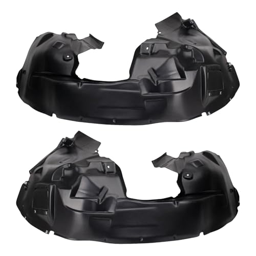 Image of TRQ Front Inner Fender Liner Set Compatible with 2015-2018 Jeep Renegade CH1248183 CH1249183