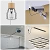 Outlet Light Socket Adapter,Screw in Outlet Socket,E26 Light Bulb to Outlet Socket Converter,Light Bulb Plug Adapter for Porch Light Socket,Camera,Garage Light (1)