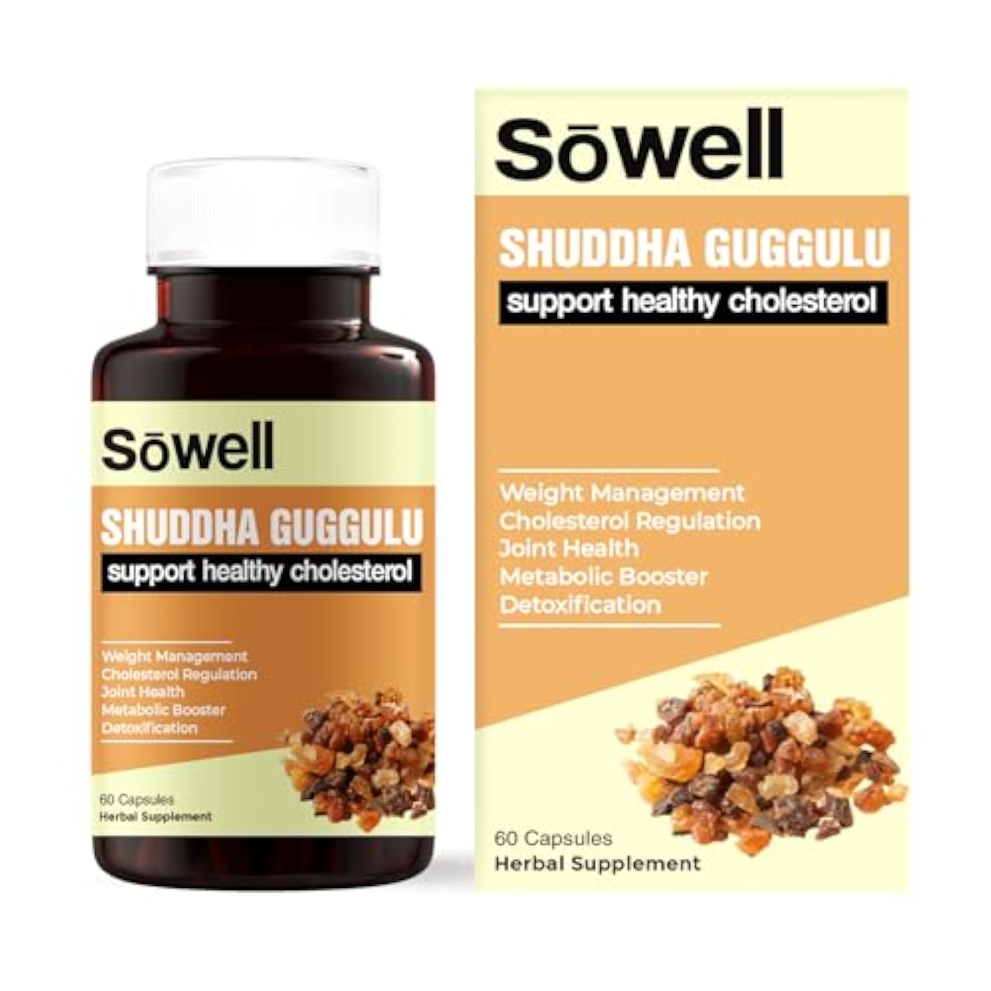 Sowell Shuddha Guggulu Capsules 60 Capsules