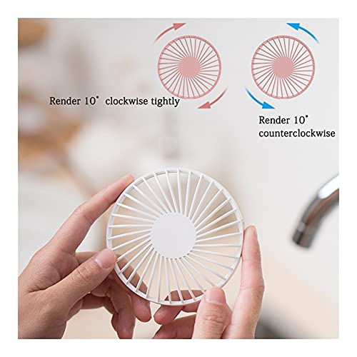 Fans Mini Handheld Fan Draagbare Oplaadbare Breeze Rustige Fan USB Ventilator met ventilatorstand voor thuisreis Outdoor… - Image 7