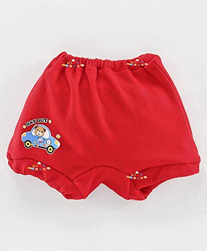 Image of KIKE New Born Baby Pure Cotton Printed Regular Fit Sando Innerwear Baniyan Kids Vest Infants Sleeveless Undershirts for Cute Boys Girls 0-24 Months Pack of 6