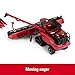 1/64 Case IH 7250 Tracked Combine with Corn & Grain Heads Prestige Collection 44327