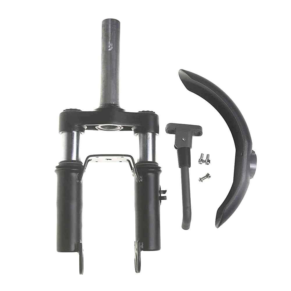 Amortisseur de Suspension Avant Fourche pour Xiaomi M365/Pro/Pro2/1S kit de Suspension Avant + Garde-Boue Avant + Support de Pied pour Electrique Trottinette Accessoire