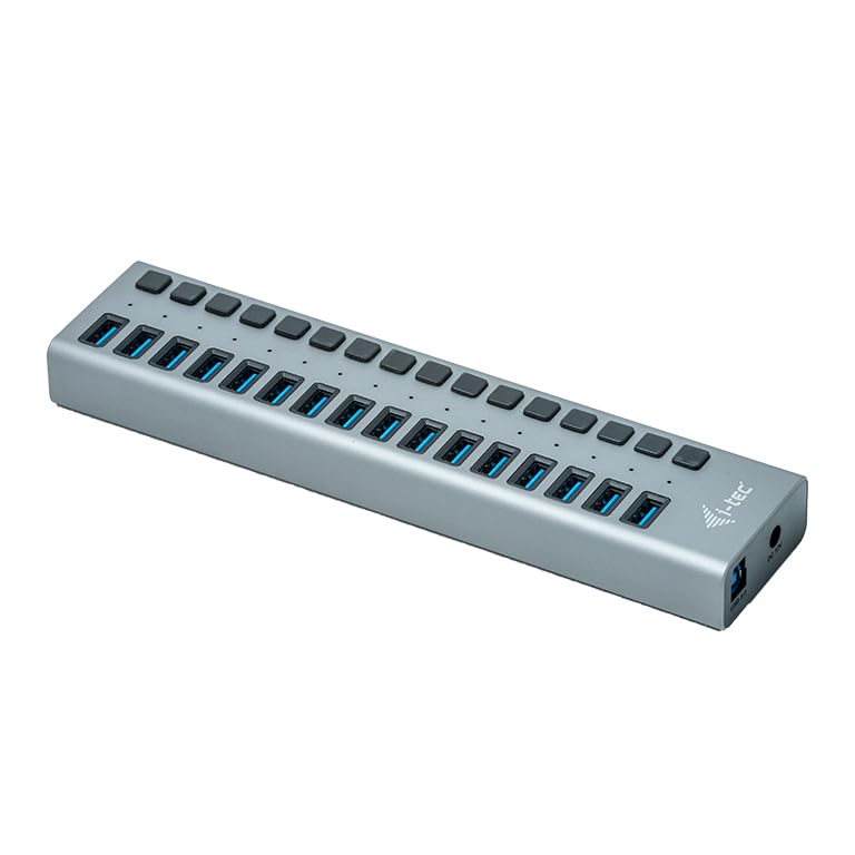 i-tec USB 3.0 Charging HUB 16-Port mit Externem Netzadapter 90W - 16x USB Ladeport – Bild 3
