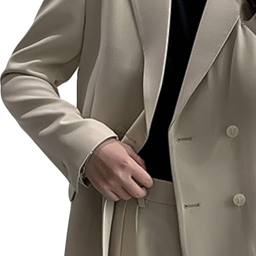 Men's Notch Lapel Formal Business Suit Jacket Notch Lapel Suit Jacket for Men Tuxedo Blazer for Wedding4