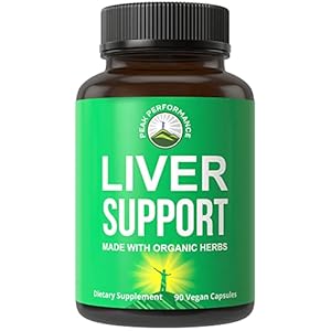 Liver Cleanse Detox & Repair Made with Organic Ingredients. 6-in-1 Herbal Complex with Organic Milk Thistle, Artichoke…