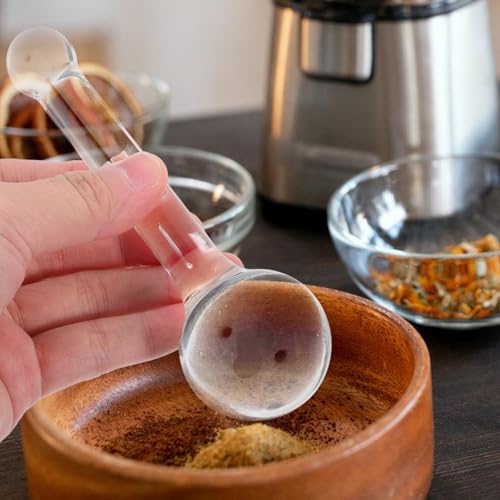 Molinillo de polvo con agarre ergonómico cómodo y mortero de cristal multiusos 6