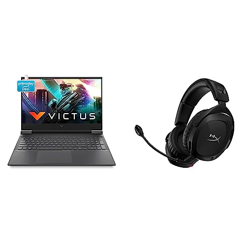 Image of HP Victus Gaming AMD Ryzen 5 5600H Processor 16.1 inch(40.9 cm) FHD Gaming Laptop & Cloud Stinger 2 Wireless