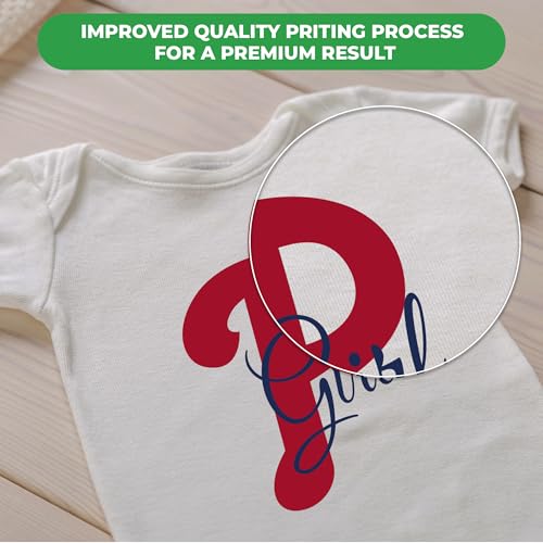 Phillies Girl Quote baby bodysuit White (R77)4