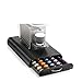CEP 2230050011 23005 Kaffeekapselspender mit 1 Schublade, Kunststoff, schwarz, 23,4 x 40,5 x 6 cm