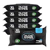DUDE Wipes - Flushable Wipes - 6 Pack, 288 Wipes -...