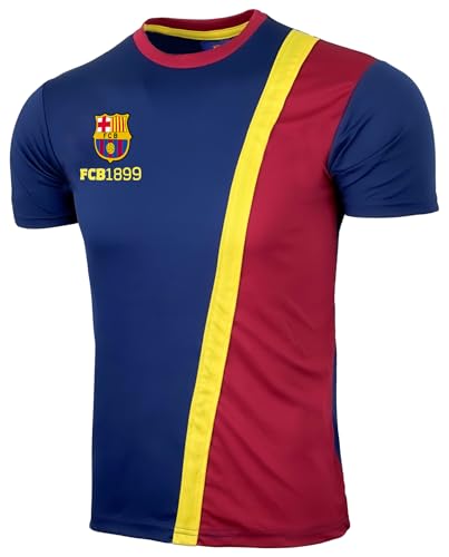 Compatible to Boy's Barcelona T-Shirt, Licensed Barcelona Short Sleeve Tops Tees Shirt, Youth Sizes2