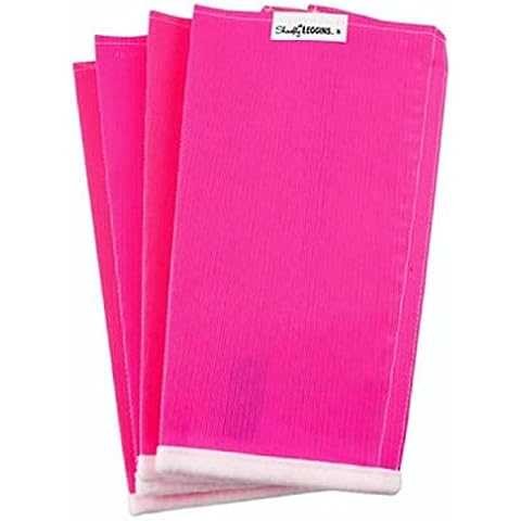 SHOOFLY Horse Leggins, Patented Loose Fitting Boots, Reduce Stomping, Stress & Fatigue, Breathable Plastic Mesh (Pink/Small) Cover