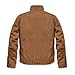 Carhartt mens Relaxed Fit Duck Blanket-lined Detroit Jacket Work Utility Outerwear, Carhartt Brown, Large US