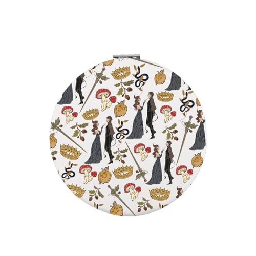 Zuo Bao The Cruel Prince Schminkspiegel, Buchgeschenk, Jude und Cardan, Fantasiebuchliebhaber, Geschenke (J&C)