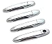 MaxMate 06-13 Chevy Impala/06-10 Cobalt Chrome 4 Doors Handle Cover W/O Passenger Side Keyhole