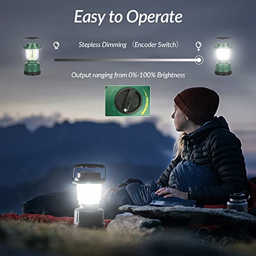 Led Camping Lantern, Cob Battery Lantern 4D Batteries Powered 2500Lm, Water Resistant Emergency Lantern For Power Outage, Hurricane, Hiking #TOP2