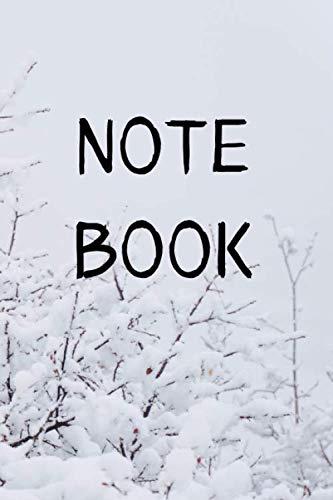 Plain Notebook 6 x 9 inches, white plain paper