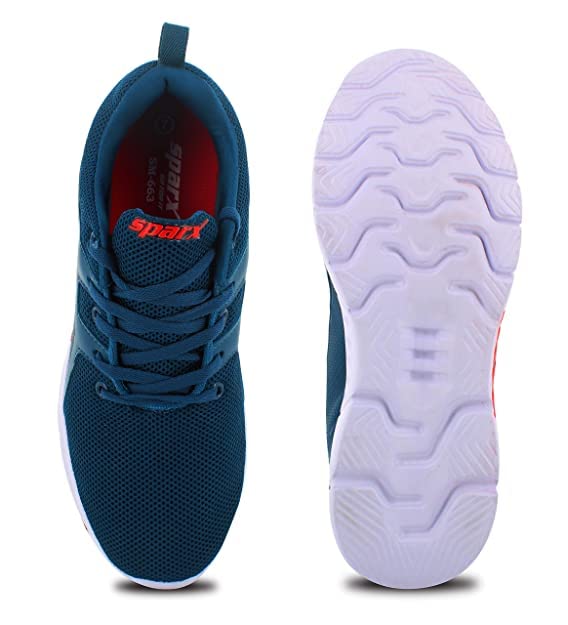 Image of SPARX Men's Outdoor Shoe SM-663 T.Blue Red -10
