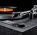 Dual Electronics Dual CS 518 Belt Drive Manual Turntable with Twin Gimbal Design Tonearm Black Vinyl Veneer