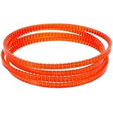 HOODANCOS 4 Stück Teiliges Wiederverwendbare Kunststoff Riemen für Zuckerwattemaschinen Leicht Kompakt Installieren Langlebiges Zubehör für Heimgebrauch und Gewerbliche Zuckerwattegeräte