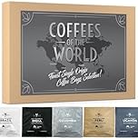 Black Donkey - Coffee Bags Tasting Collection Gift Set | 15 Bags | 5 Finest Specialty Coffees | Hamper Style Letterbox Gift Idea for Him & Her