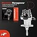 A-Premium Ignition Distributor with Cap and Rotor Compatible with Nissan Frontier 1998-2004, Xterra 2000-2004, Pickup 2006-2010, NP300 2009-2012, L4 2.4L