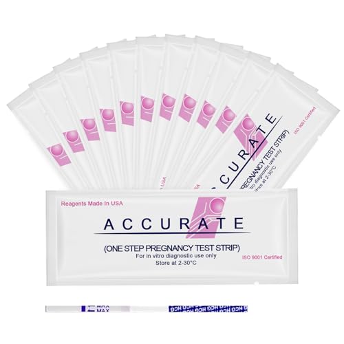 3 Piezas Rosa Rosa Test de Embarazo sensible, Pruebas de Embarazo Sensibilidad, Pregnancy Test, resultados 6 días antes