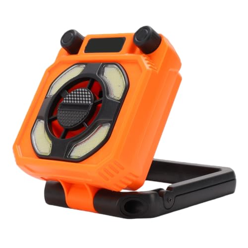 Ventilador 100 velocidades sin escalones con luz recargable USB 6